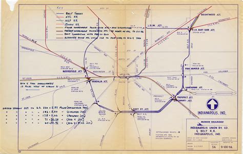 richmond indiana train map.